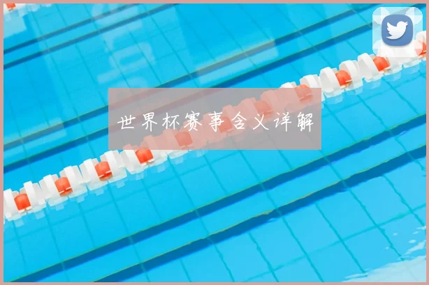 世界杯赛事含义详解
